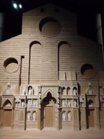 Modell der alten Dom-Hauptfassade im Dommuseum