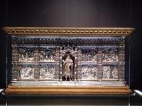 Dommuseum:Altar aus Silber mit Szenen aus dem Leben Johannes des Täufers, einst im Baptisterium, 1376-1483