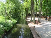 Fließ an der Gaststätte Wotschofska