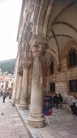 Detail des Luza-Platzes in Dubrovnik