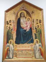 Uffizien: Madonna mit Kind und Engeln von Giotto di Bondone
