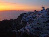 Santorin: Sonnenuntergang in Oía