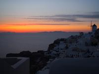 Santorin: Sonnenuntergang in Oía