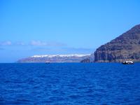 Santorin: Blick Richtung OÍa