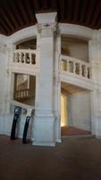 Doppelläufige Treppe im Schloss Chambord nach Leonardo da Vinci