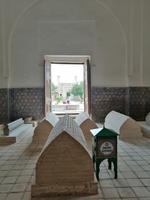 In einem Mausoleum in Samarkand