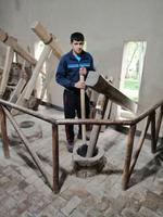 Seidenpapierfabrik in Samarkand