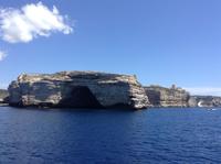 Die Hafeneinfahrt von Bonifacio