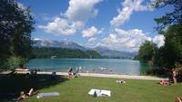 Strand am Bleder See