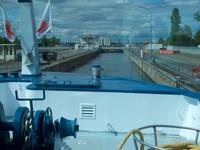 Schleusendurchfahrt 