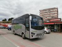 Unser Bus zur Insel Elba