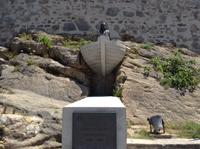 das Denkmal von Christof Columbus in Calvi