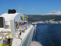 Auslaufen aus Bergen