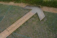 Richtung des Sonnenaufgangs zu Mitsommer