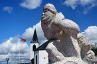 Gedenken an Catain Scott und norwegische Kirche (für nowegische Seeleute)