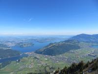 Auf dem Stanserhorn - Blick zum Vierwaldstättersee