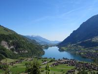 Blick über den Lungernsee