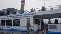 Fährschiff von Breege nach Vitte/Hiddensee 