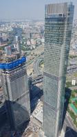 Moskau, Moscow City, Blick vom Federation Tower