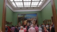 Moskau, Tretjakov Galerie, Christus Erscheinung von Iwanow, grösstes Gemälde der Galerie