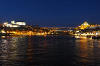 P6080420, Porto und Vila Nova de Gaia bei Nacht