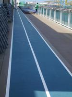 ...Laufstrecke, viel zu spät entdeckt