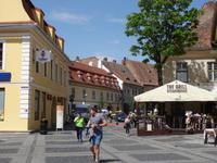 Fußgängerzone in Sibiu
