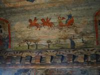 In der Kirche in Rozavlea