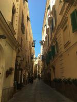 Gasse in der Altstadt von Alghero