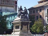 Isabel und Kolumbus Denkmal in Granada