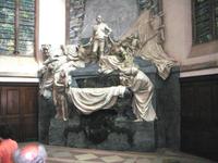 Thomaskirche. Grabmal Moritz von Sachsen von Pigalle