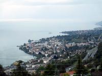 Blick auf Montreux