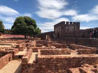 Burganlage Innenansicht