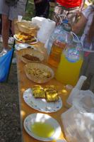 Picknick am Lavendelfeld
