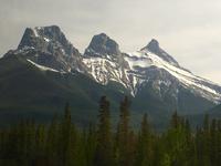 Die drei Schwestern bei Canmore