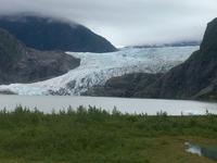der Mendenhall Gletscher bei Juneau