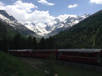 am Moteratsch-Gletscher