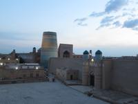 Blick in Richtung Hotel Orient Star Khiva
