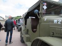 Arromanches -75-jähriges Jubiläum der D-Day-Landungen- Jeep extra aus new-York gekommen!