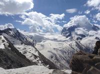tolle Berge und Wolken
