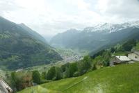 Blick auf Poschiavo
