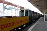 Aussichtswagen am Nostalgiezug
