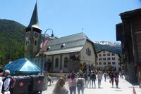Die Kirche von Zermatt