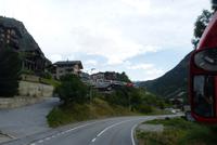Auf der Fahrt zur Schwägalp noch ein Blick zum Glacier-Express