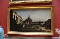 Gemälde Dresdens in der Eremitage