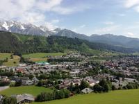 Blick aus der Seilbahn
