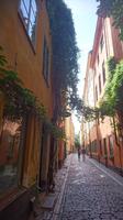Leere Altstadt zu Mitsommer, Stockholm
