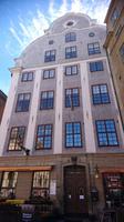 Schönes Haus in der Altstadt von Stockholm