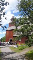 Mittsommer im Freilichtmuseum Skansen - Seglora Kirche