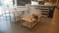 Glas über Glas im Fabrikladen Orrefors